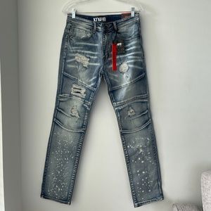 KIND RED Jeans Pants